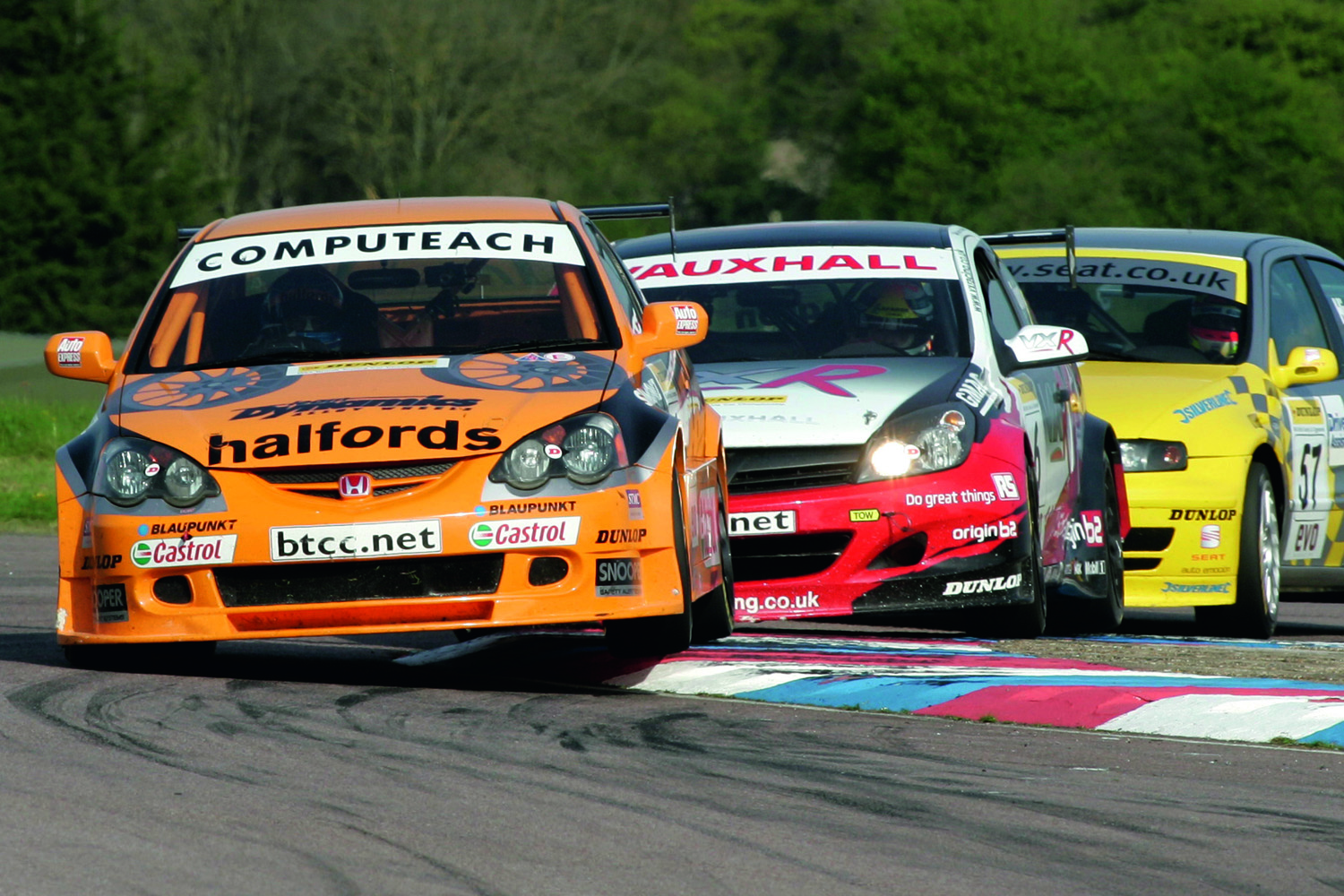 BTCC Tech Speed Motorsport Honda Integra Type R (J George)…