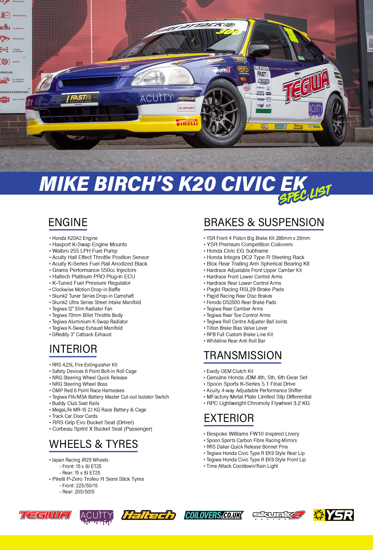 Mike's K-Swap Civic EK - Tegiwa Automotive Blog