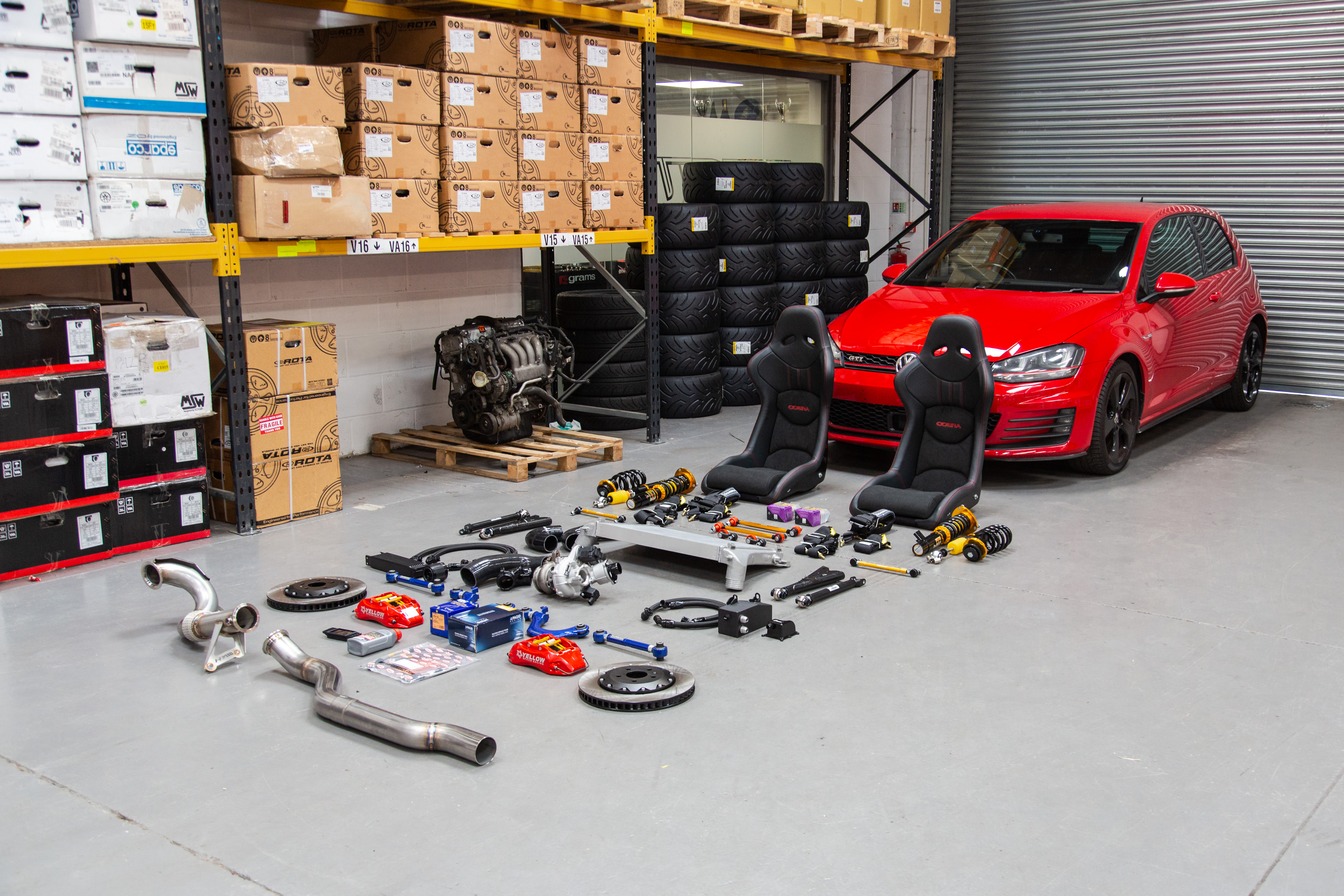 Golf GTI gets go faster parts from HPA Motorsports