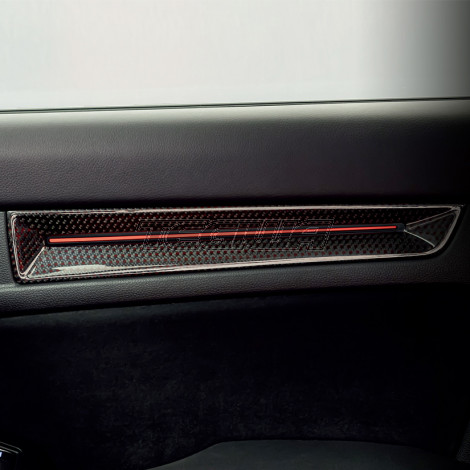 Genuine Honda Carbon Fibre Door Panel Trim JDM Civic Type R FL5 23+