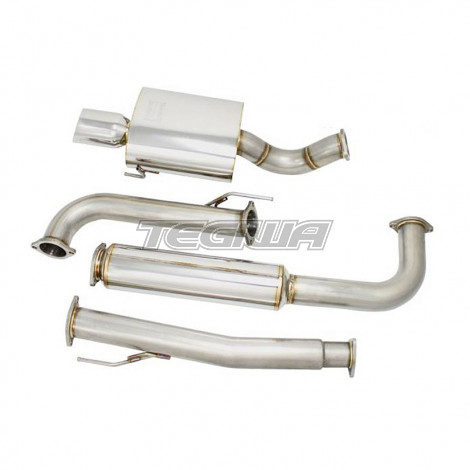 For Honda Civic Stainless Steel 4 inches Muffler Tip Catback Exhaust System 