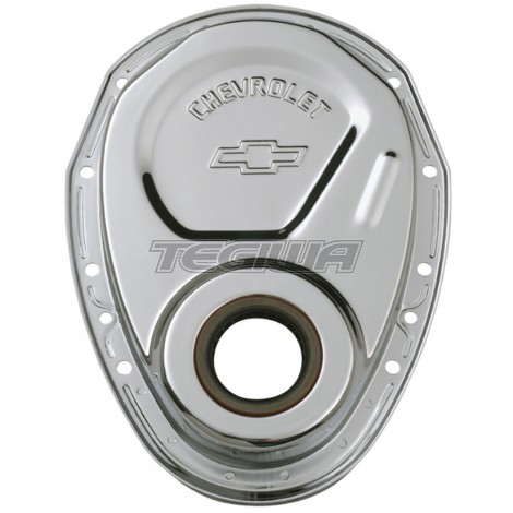 Proform Chrome Timing Chain Cover Chevrolet Small Block V8 69-91 And V6 90 Degree
