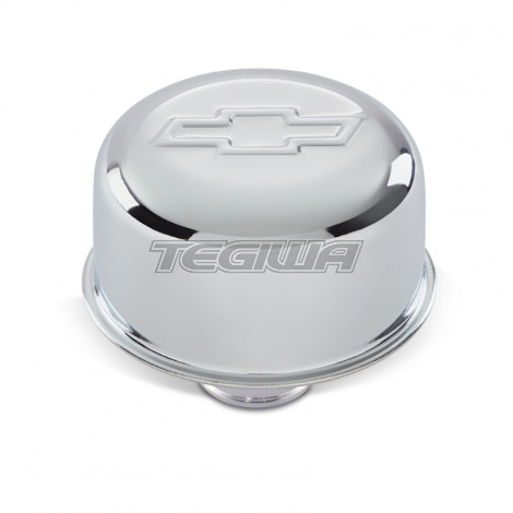 Proform Push-In Air Breather Cap 3in Diameter Chrome