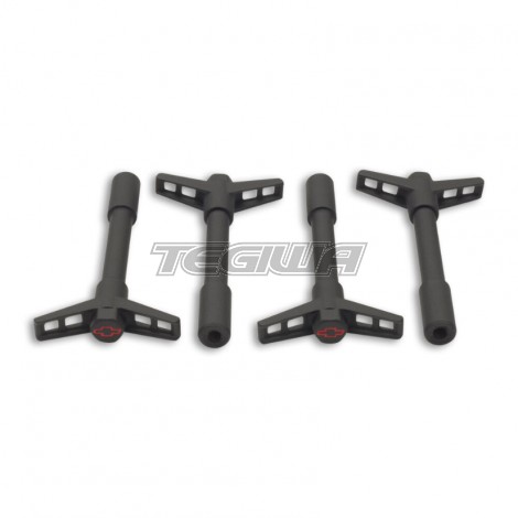 Proform Valve Cover Wing Nuts Chevrolet Small Block Big Block V8 V6 Black Crinkle