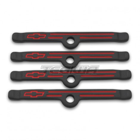 Proform Valve Cover Hold-Down Clamps Chevrolet Small Block V8 V6 90 Degree 55-86 Black Crinkle