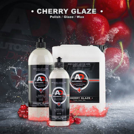 MEGA DEALS - Autobrite Cherry Glaze All-In-One Paint Polish, Protectant, Glaze & Wax - 1 Litre