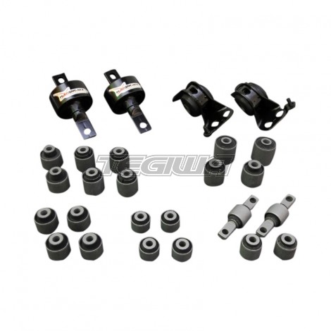 HARDRACE HARDENED RUBBER ARM BUSHES COMPLETE 26PC SET USDM HONDA INTEGRA DC2 RS/LS/SE/GS/GS-R 94-01