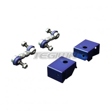 HARDRACE REINFORCED REAR DROP LINKS  WITH BRACKETS 4PC SET SUBARU IMPREZA GC GD