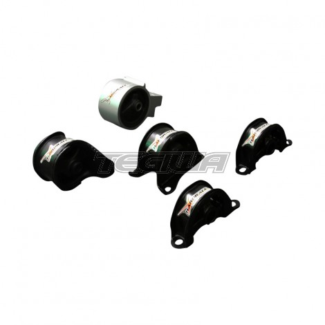 HARDRACE HARDENED ENGINE MOUNTS 5PC SET HONDA CIVIC EG AUTO B-SERIES D-SERIES 92-96