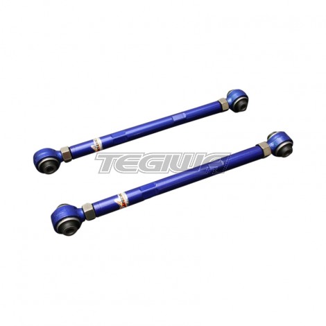 HARDRACE REAR TOE CONTROL ARMS WITH HARDENED RUBBER BUSHES 2PC SET BMW 3 SERIES E9X 06-11 1 SERIES 04-