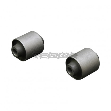 HARDRACE HARDENED RUBBER REAR TRAILING ARM BUSHES 2PC SET MITSUBISHI EVO 4-9 96-07