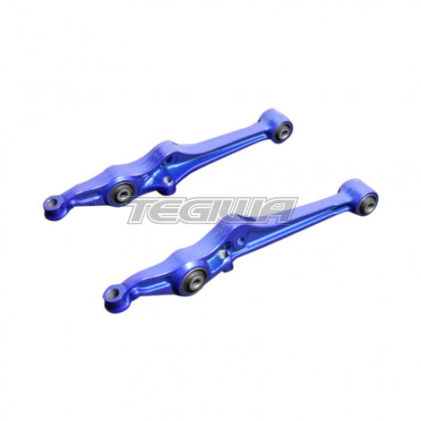 HARDRACE OE STYLE FRONT LOWER ARMS WITH HARDEN RUBBER BUSHES 2PC SET HONDA ACCORD 98-02