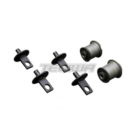 HARDRACE HARDENED RUBBER REAR TRAILING ARM BUSHES 6PC SET HONDA CIVIC EP3 INTEGRA DC5 01-06