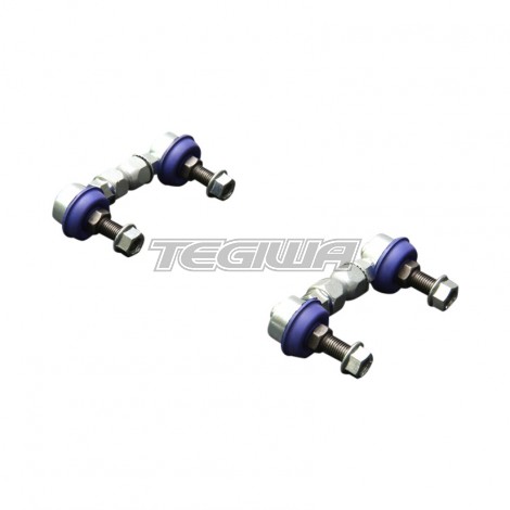 HARDRACE ADJUSTABLE UNIVERSAL DROP LINKS  10MM ROD ENDS - 81-91MM