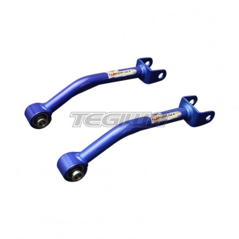 HARDRACE ADJUSTABLE REAR TRACTION RODS WITH HARDENED RUBBER BUSHES 2PC SET SUBARU IMPREZA WRX GP GJ XV FORESTER SJ