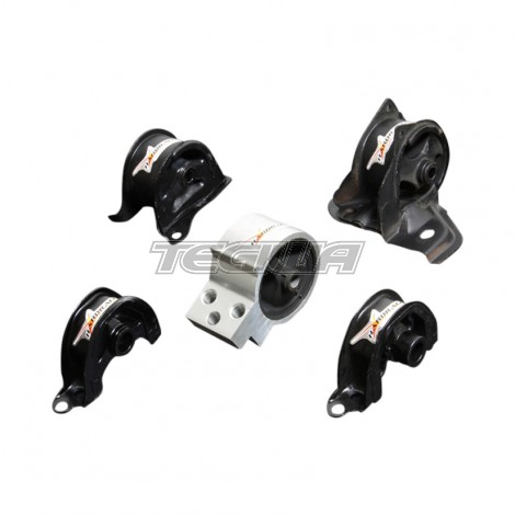 HARDRACE HARDENED STREET VERSION MT ENGINE MOUNT 5PC SET HONDA INTEGRA DC2 B16 B18 94-01