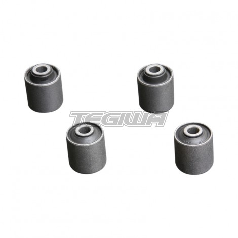 HARDRACE HARDENED RUBBER FRONT LOWER ARM BUSHES 3PC SET MITSUBISHI GALANT 92-98 ECLIPSE 95-99