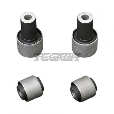 HARDRACE HARDENED RUBBER FRONT LOWER STRAIGHT ARM BUSHES 4PC SET LEXUS LS460 06-09