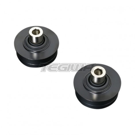 HARDRACE SPHERICAL BEARINGS 76MM FRONT LOWER ARM BUSHES 2PC SET SUBARU IMPREZA GRB GVB STI 