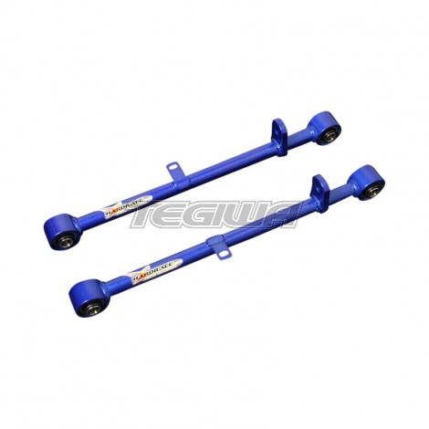 HARDRACE NON ADJUSTABLE REAR REAR LATERAL ARM WITH SPHERICAL BEARINGS 4PC SET SUBARU IMPREZA GD STI