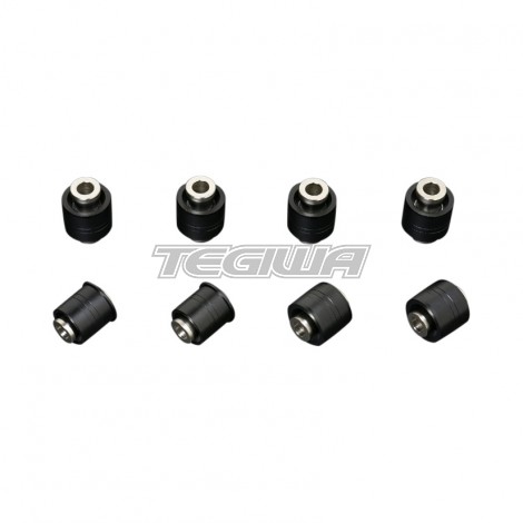 HARDRACE SPHERICAL BEARINGS REAR KNUCKLE BUSHES 8PC SET NISSAN GT-R R35 350Z Z33 Z34 INFINITI G37