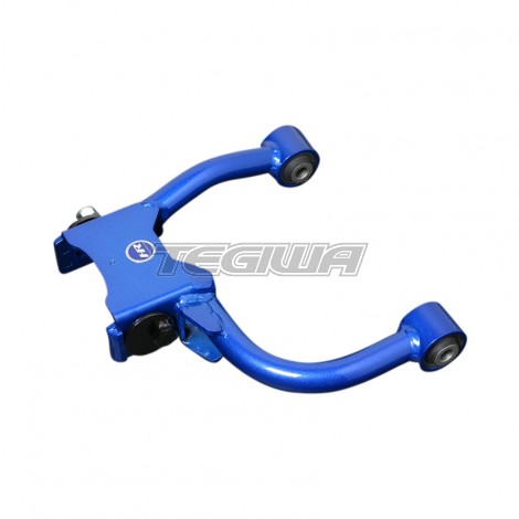 HARDRACE ADJUSTABLE FRONT UPPER CAMBER KIT WITH HARDENED RUBBER BUSHES 2PC SET NISSAN SKYLINE R33 R34 INC GT-R