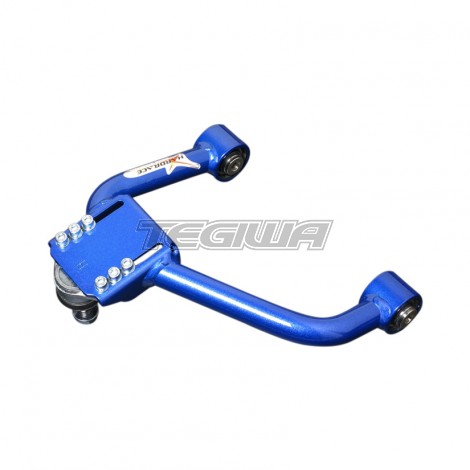HARDRACE ADJUSTABLE FRONT UPPER ARM/CAMBER KIT WITH SPHERICAL BEARINGS 2PC SET MAZDA6 02-08