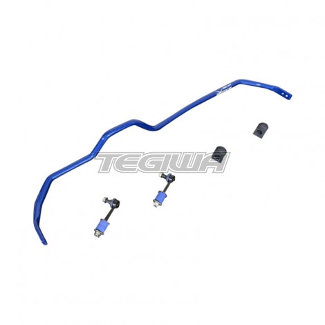 HARDRACE ADJUSTABLE 22MM REAR ROLL BAR WITH TPV DROP LINKS  BUSHES 5PC SET NISSAN 200SX S14