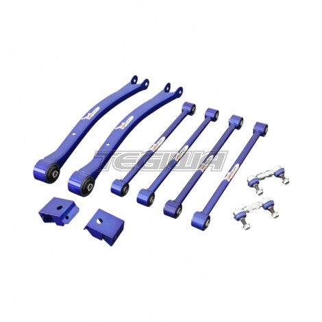 HARDRACE NON-ADJUSTABLE REAR ARMS WITH SPHERICAL BEARINGS 10PC SET SUBARU IMPREZA GC