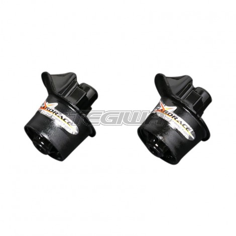 HARDRACE HARDENED RUBBER REAR SUBFRAME BUSHES 2PC SET TOYOTA COROLLA ALTIS E120