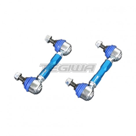 HARDRACE ADJUSTABLE UNIVERSAL DROP LINKS  10MM ROD ENDS - 125-164MM