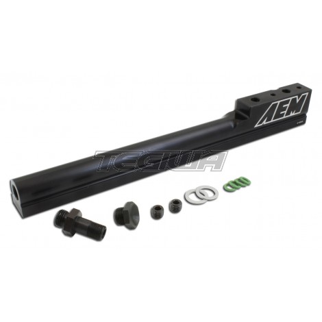 AEM High Volume Fuel Rail Black Acura B18B1 B18C1 B18C4 & B18C5