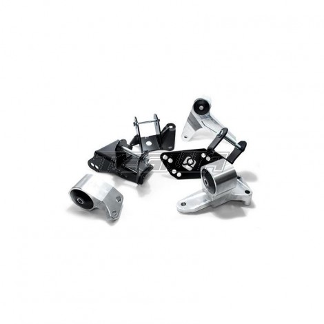 MEGA DEALS - Innovative Mounts 96-00 Civic Billet Conversion Mount Kit (K-Series/Manual/Eg Subframe) - Solid Billet (No Bushings)