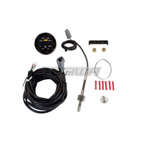 AEM X-Series Egt Gauge 0~1800F / 0~1000C Black Bezel & Black Faceplate