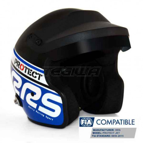 RRS Jet Open Face Helmet FIA 8859-2015 SNELL SA2020 Approved