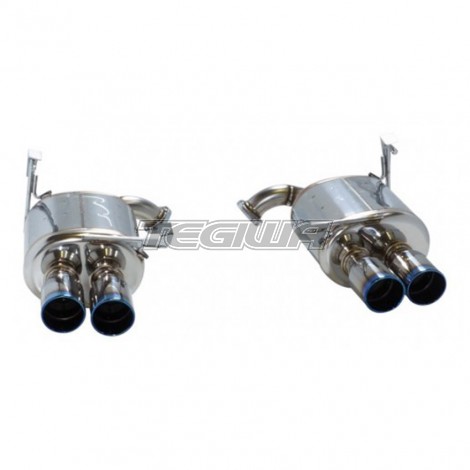 HKS Legamax Premium Ti-Tips Impreza GVF GVB rear sections 