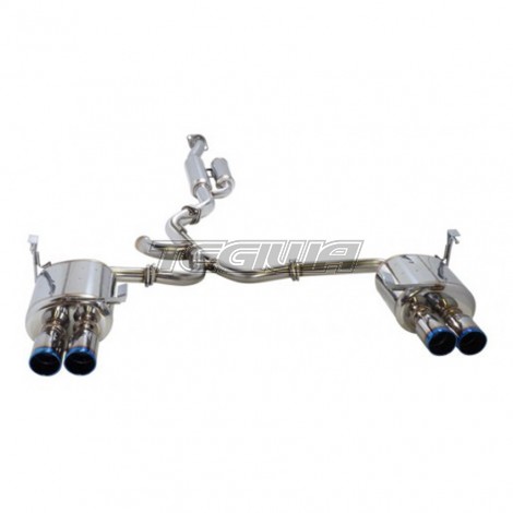 HKS Legamax Premium Ti-Tips Impreza GVF GVB rear+center pipe 