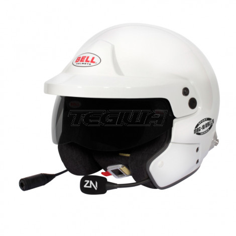 Bell Helmets MAG-10 Rally Sport White (HANS) FIA8859-2015 