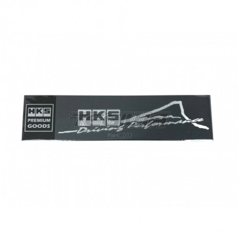 HKS Premium Goods Sticker Fujiyama Silver