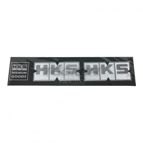 HKS Premium Goods Embossed Logo Sticker