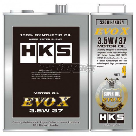 HKS Super Oil Mitsubishi Lancer Evo-X 3.5W-37 4L