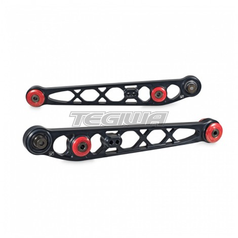 SKUNK2 RACING EK ULTRA SERIES LOWER CONTROL ARMS BLACK