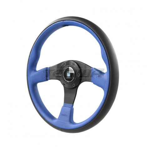 NARDI TWIN LEATHER STEERING WHEEL 350MM