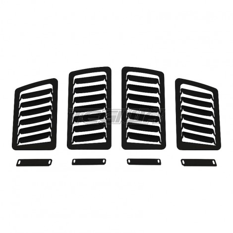 Verus Engineering Slanted Hood Louver Kit - Toyota Subaru BRZ/FRS/GT86