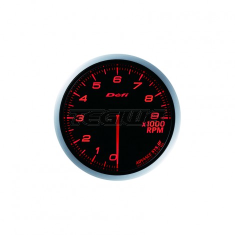 DEFI 80MM ADVANCE BF TACHO/RPM GAUGES BLUE