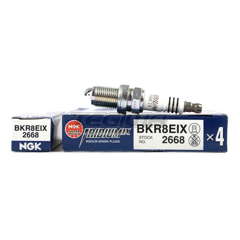 NGK IRIDIUM IX SPARK PLUGS HEAT 8 BKR8EIX