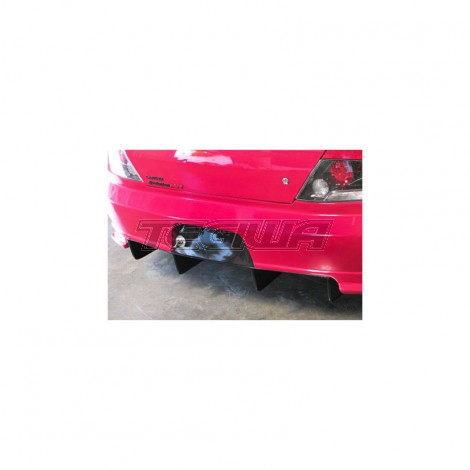 APR Performance Carbon Fiber Rear Diffuser APR Widebody Kit Bumper Only Mitsubishi Evo 8 9 03-07