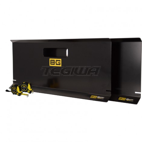 BG Racing Aluminium Toe Measuring Plates and Magnetic Tapes