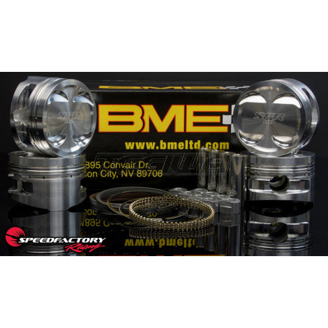 SpeedFactory / BME Honda B-Series Outlaw Pistons Lateral Gas Ported (-8cc) 9.5:1 CR