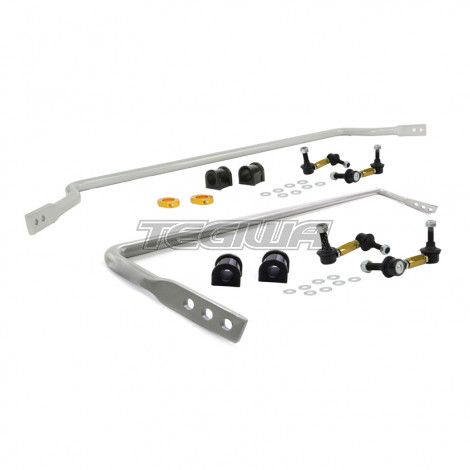 Whiteline Front & Rear Anti-Roll Bar Kit With Droplinks Mazda MX-5 NB 98-05